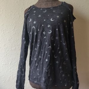 Celestial Cold Shoulder Tee